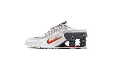 Martine Rose x Nike Shox R4 Metallic Platinum