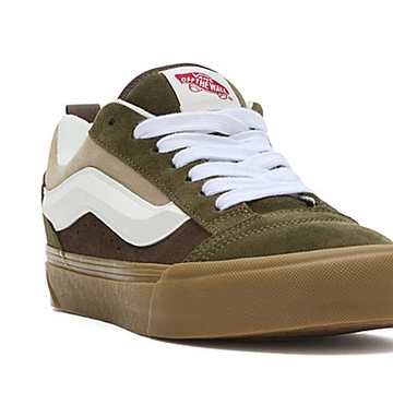 Vans Knu Skool Mocha Green details