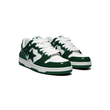 A Bathing Ape SK8 STA Green Paar