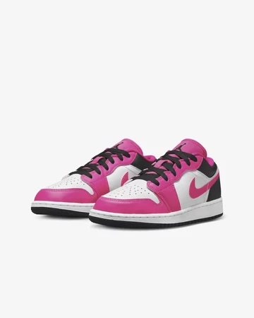 Jordan 1 Low GS Medium Soft Pink Paar