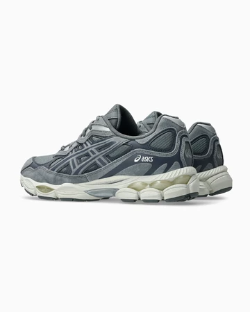 ASICS GEL-NYC Steel Grey Paar seitlich