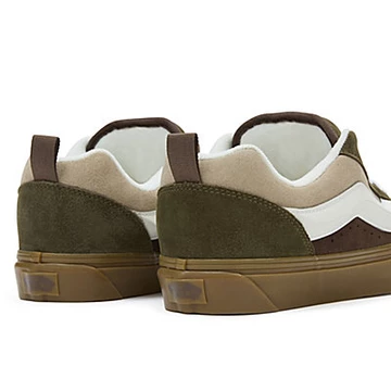 Vans Knu Skool Mocha Green von hinten