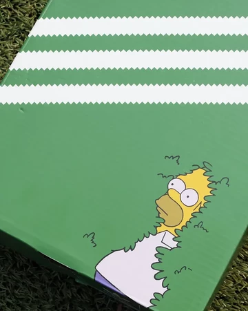 Homer Simpson adidas Stan Smith Lookbook Special Box
