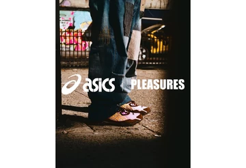 Pleasures x ASICS Gel-NYC am Fuß