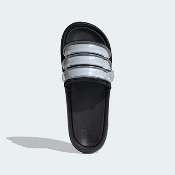 Die adidas adilette ZPLAASH Core Black von oben