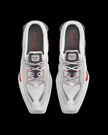 Martine Rose x Nike Shox R4 Metallic Platinum
