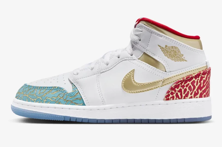 Jordan 1 Mid UNC to Chicago FB2212-100 | Dead Stock