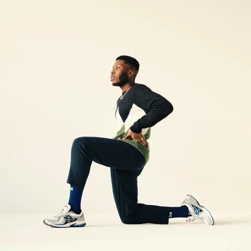 New Balance 860 Silver Royal On Feet Keeing