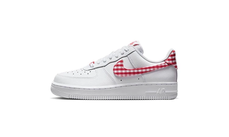 Air Force 1 Mystic Red Gingham