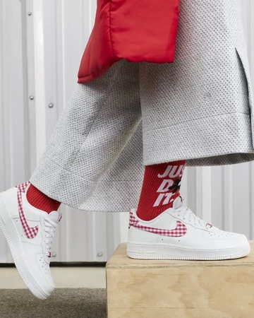 Air Force 1 Mystic Red Gingham Lookbook