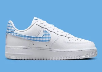 Air Force 1 University Blue Gingham innen