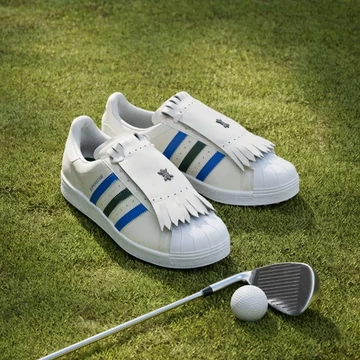 Rolling Links x adidas Superstar Spikeless Golf Paar Außenseite