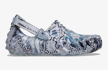 Salehe Bembury x Jonas Wood x Crocs Pollex Clog Mixed Grey Außenseite
