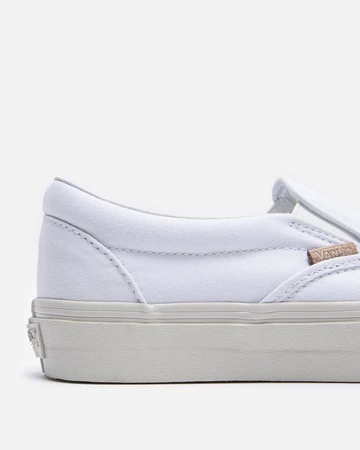 JJJJound Vans Vault True White Pack Slip-On Detail Mittelfuß