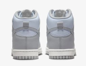 Nike Dunk High Blue Tint von Hinten