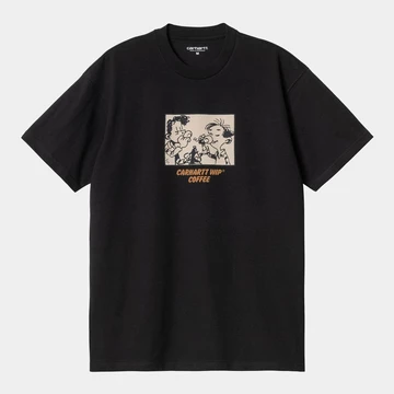 Carhartt Herbst Winter 2023 Herren tshirt schwarz