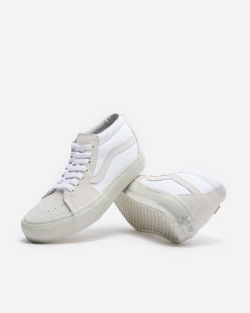 JJJJound Vans Vault True White Pack SK8 Mid Motion