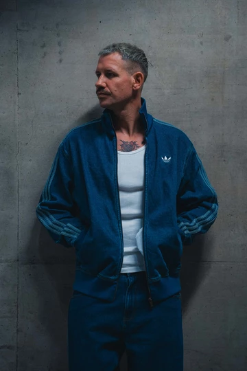 adidas Firebird Denim – Couple's Denim Look