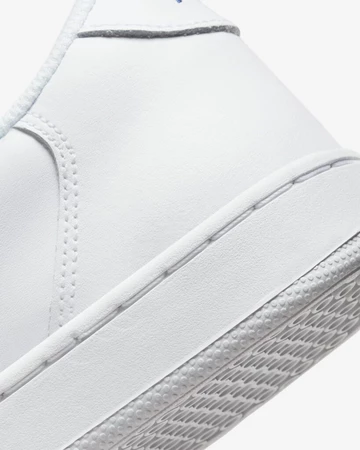 Nike Court Vintage White Game Royal details ferse