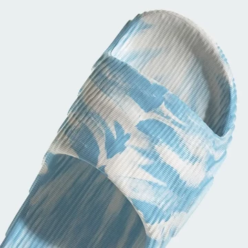 adidas adilette 22 White Blue MX Detail Vorne