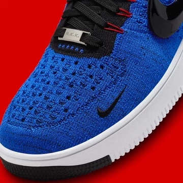 Robert Kraft Air Force 1 Ultra Flyknit Patriots details toe box