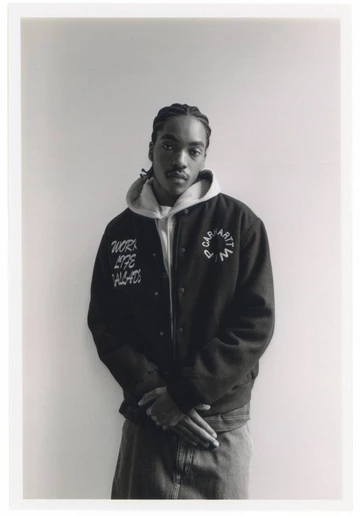 Carhartt Herbst Winter 2023 Kollektion Lookbook college jacke