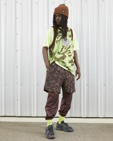 Nike Air Huarache Runner Ash Anthracite On Feet Model