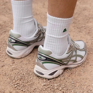 ASICS GT-2160 Shamrock Green - On Feet Detail