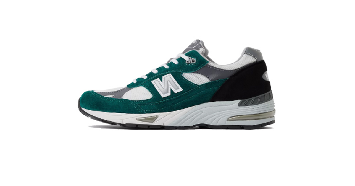 New Balance 991v1 Bright Renaissance Green M991TLK | Dead Stock