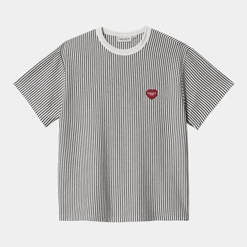Carhartt Herbst Winter 2023 damen tshirt mit streifen love kollektion