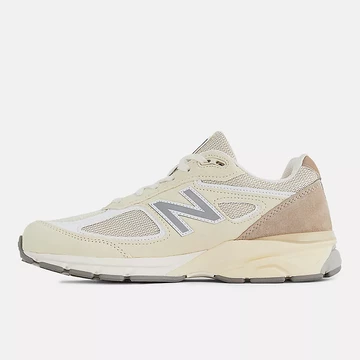 New Balance 990v4 Cream von der innenseite
