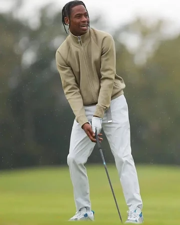 Travis Scott Jordan 1 Low Golf travis scott spielt golf
