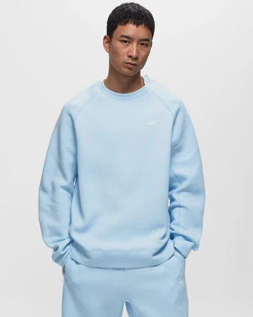 Drake NOCTA Nike Tech Fleece Crew Neck Model Shot