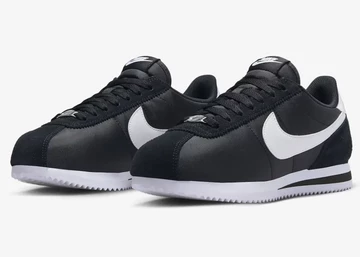 Nike Cortez Black White Nylon Paar