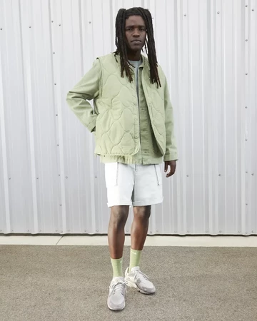 Nike Huarache Runner Summit White On Feet Model