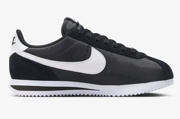 Nike Cortez Black White Nylon Außenseite
