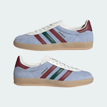 adidas Gazelle Indoor Blue Dawn beid schuhe