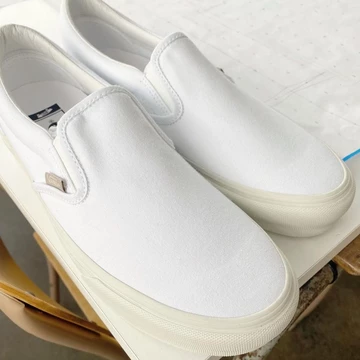 JJJJound Vans Vault True White Pack Slip On Detail