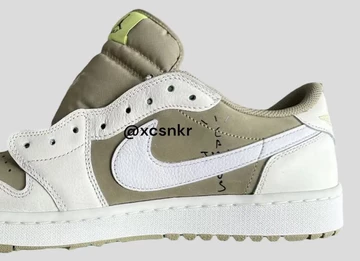 Travis Scott Jordan 1 Low Golf innenansicht