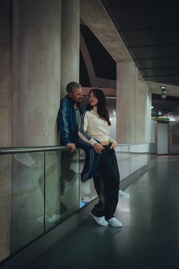 adidas Firebird Denim – Couple's Denim Look