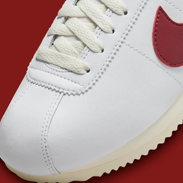 Nike Cortez Red Stardust Detail Toebox