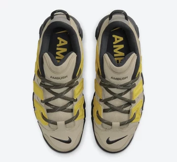 AMBUSH Nike Air More Uptempo Limestone von Oben