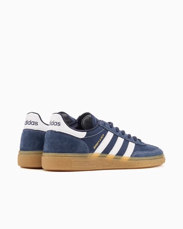 Sporty & Rich x adidas Handball Spezial White Stitches Blau Paar Fersen