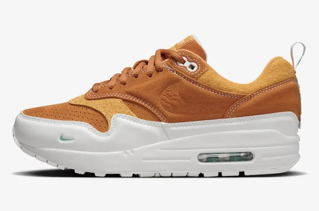 Nike air max 1 premium leather sneaker hotsell