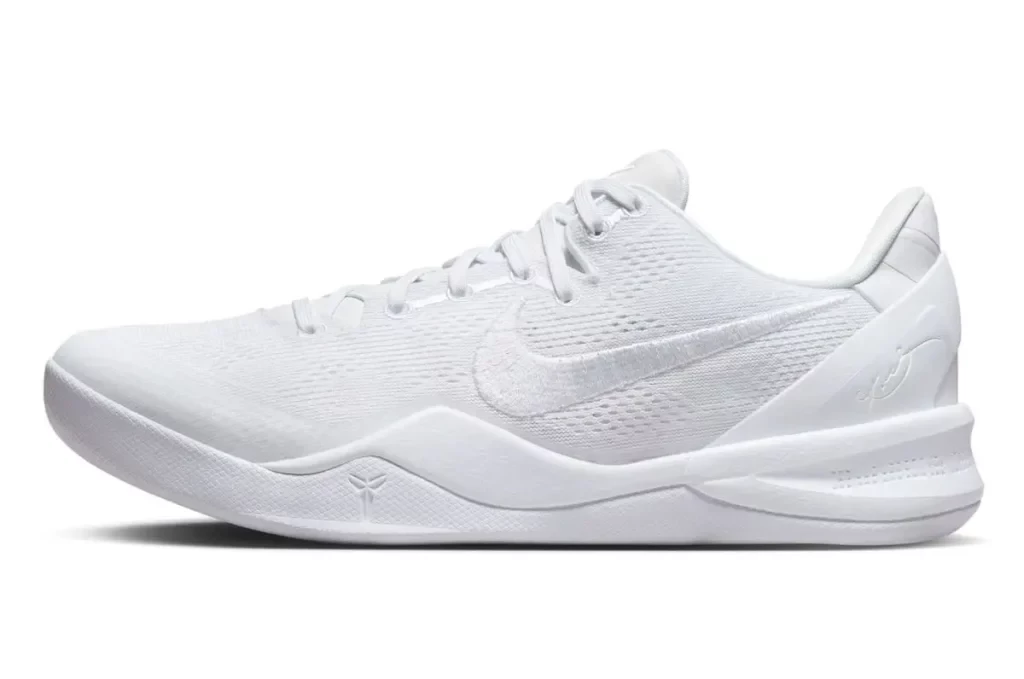 Nike Kobe 8 Protro Halo Triple White Dead Stock