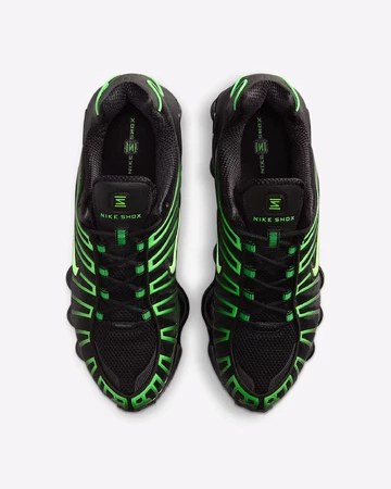 Nike Shox TL Green Strike von oben