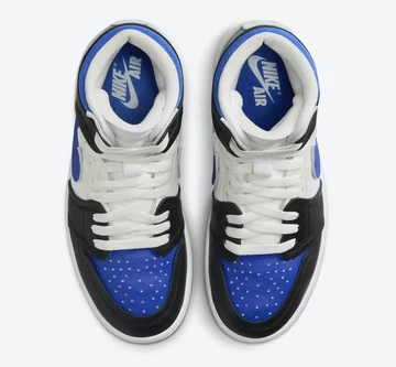 Jordan 1 MM High Royal Toe von Oben