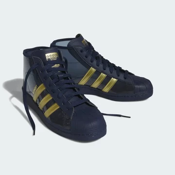 Blondey adidas Pro Model ADV Night Indigo von der Seite