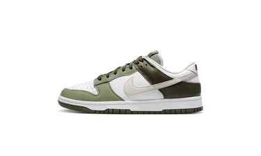 Dunk Low White Oil Green
