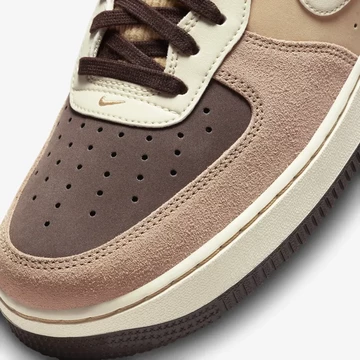 Air Force 1 Low Hemp Coconut toebox